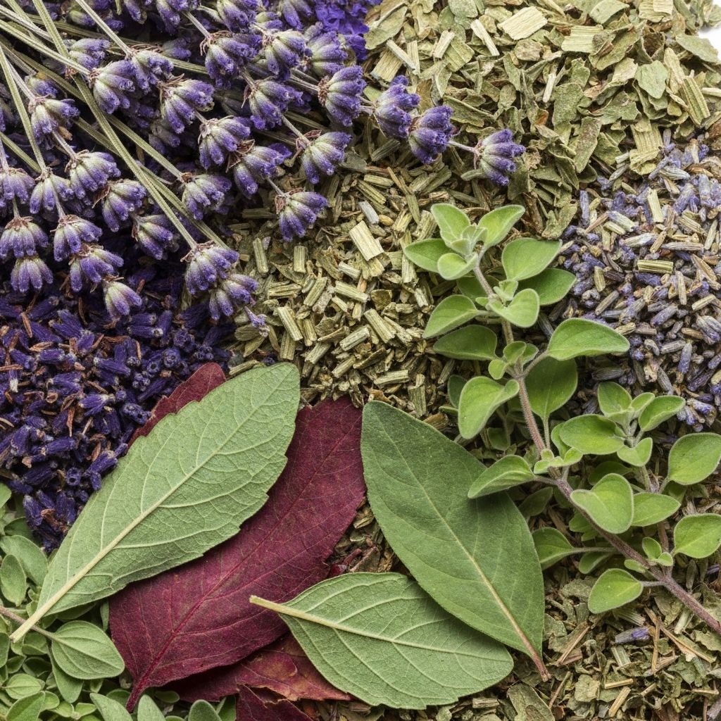 Dried medicinal herbs